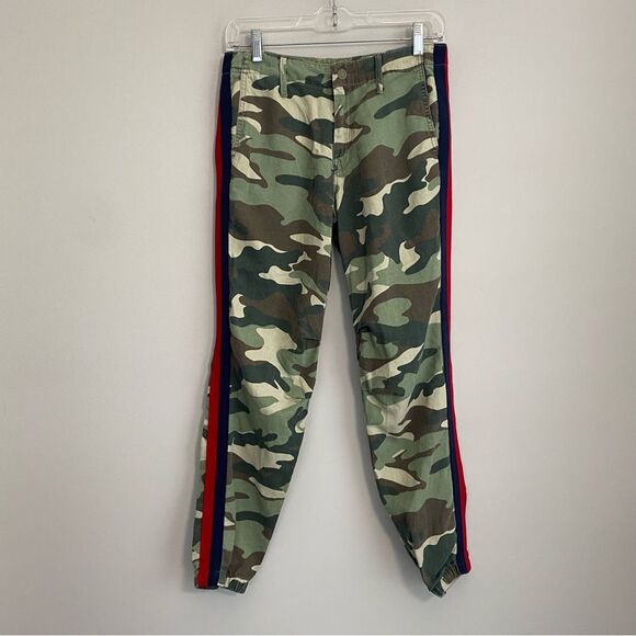 MOTHER The No Zip Misfit Pant Jogger Double Take Camo Size 25 - Picture 4 of 11